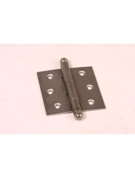 scharnier bolknop maat 63mm in Grijs lak (tinkleur).