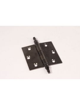 scharnier vaaskop maat 76mm in Zwart.
