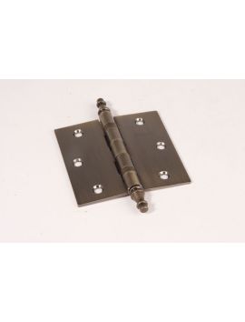 scharnier vaaskop maat 89mm in (kogel) Brons Antiek.