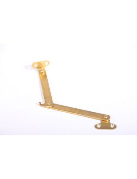 Klepschaar maat 150mm in Messing Polijst.