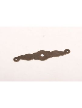 achterplaat maat 23mm in Brons antiek.