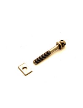 bed pen maat 60mm in Blank ijzer.