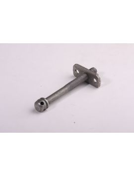 bed pen maat 80mm in Blank ijzer.