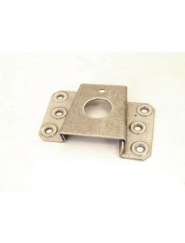 bed beslag maat 16 x 70mm in Blank ijzer.