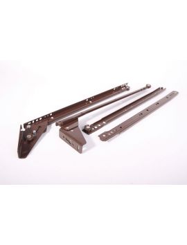 klepladegeleider maat 10 x 40mm in Bruin.