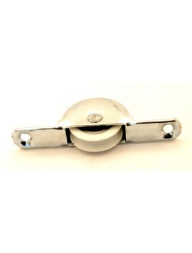 wieltje maat 12 x 34mm in Geel verzinkt.
