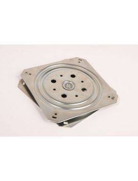 draaiplateau G maat 155 x 155mm in Wit verzinkt.