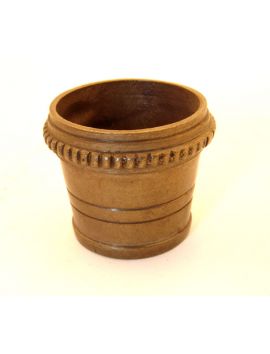 voetje maat 35 x 35mm in Brons antiek.