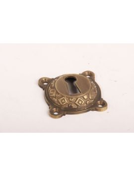 sleutelrozet maat 43mm in Brons antiek.