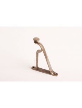 Muursteun voor buis maat 20mm in Brons antiek.