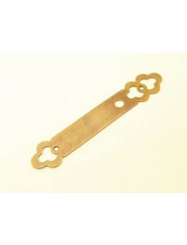 Deurplaat maat 245mm in Brons antiek.