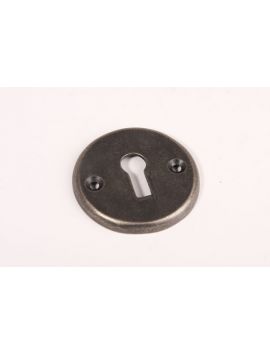 sleutelrozet maat 50mm in Zilver antiek.