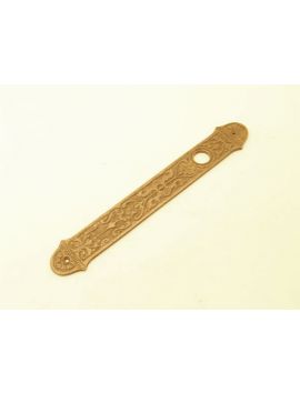 deurplaat maat 230mm in Brons antiek.