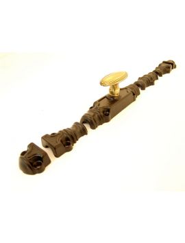 schuif esp + st maat 2400mm in Brons antiek met zwart.