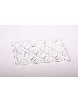 rooster maat 12 x 18mm in Antiek wit.