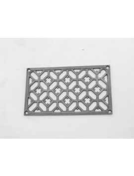 rooster maat 12 x 20mm in Blank ijzer.