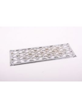 rooster maat 80 x 22mm in Blinkend chroom.