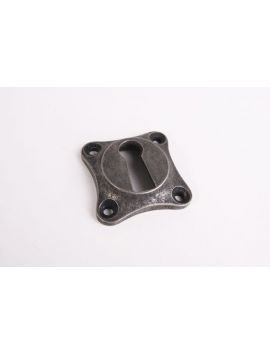 sleutelrozet maat 37mm in Zilver antiek.