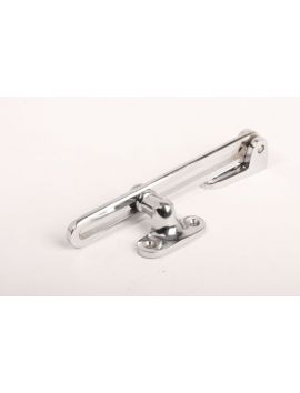 Transom Window Stay Bright Chrome 125mm