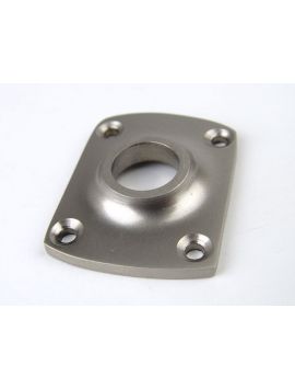 rozet maat 37mm in Mat Nikkel.