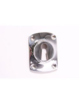 sleutelrozet maat 37mm in Blinkend chroom.