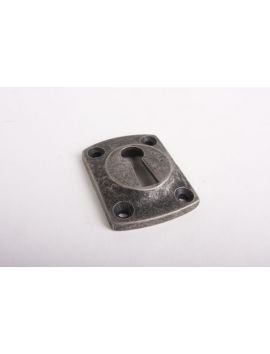 sleutelrozet maat 37mm in Zilver antiek.