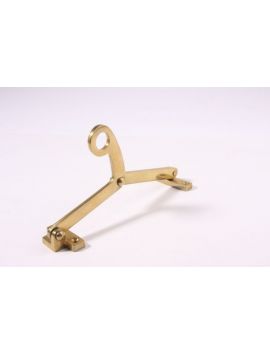 Casement window stay Brass Polish 175mm
