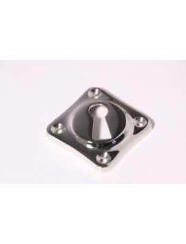 sleutelrozet ton-model dwars maat 38mm in Blinkend nikkel.