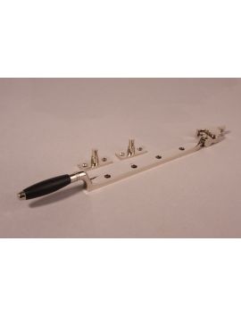 raamuitzetter tonmodel maat 330mm in Blinkend nikkel.