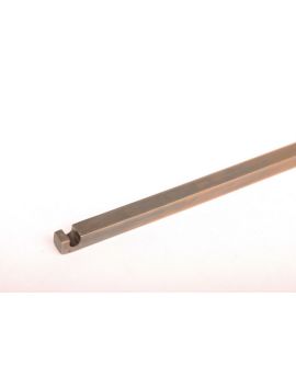 stang lengte 1.40m maat 1300mm in Brons antiek.