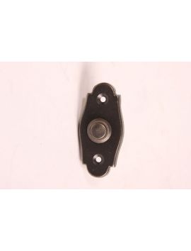beldrukker met rozet 895 maat 32mm in tinkleur met grijs.
