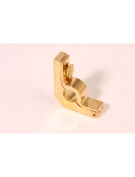 steun traproede maat 12mm in Messing Polijst.