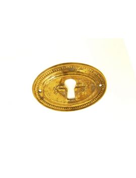 sleutelplaat maat 46mm in Brons antiek.