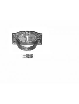 greep maat 87mm in Brons antiek.