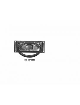 greep maat 85mm in Brons antiek.